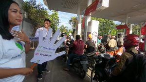 Komunitas Mobil dan Motor Gelar Kampanye Beralih ke Pertalite di Padang
