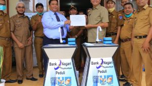 Bank Nagari Bantu 10 Westafel untuk Pemko Payakumbuh