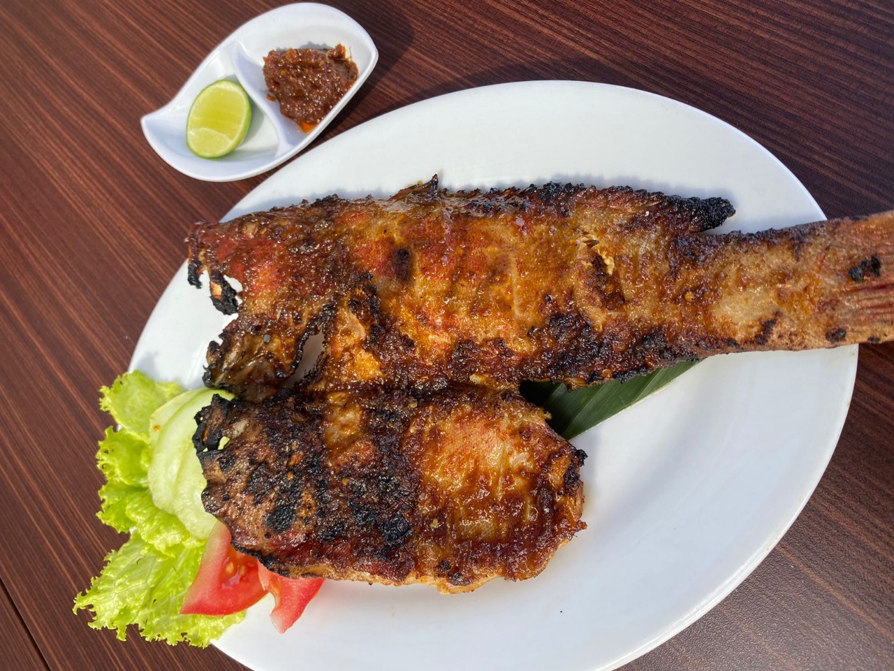 Whiz Prime Hotel Hadirkan Kerapu Bakar Sambal Sambuang. Foto: Whiz Prime Hotel