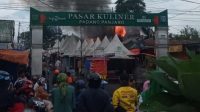 Kebakaran Pasar Kuliner Padang Panjang Hanguskan 9 Bangunan