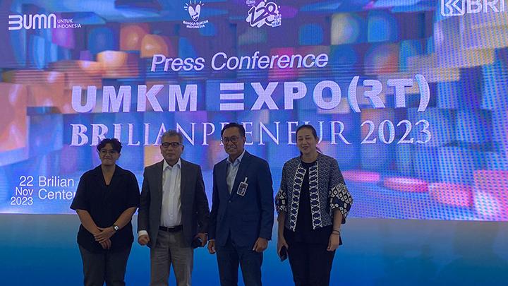BRI Bidik Transaksi Rupiah 1,3 Billion pada Pameran UMKM EXPO(RT) Brilianpreneur Tahun Hal ini