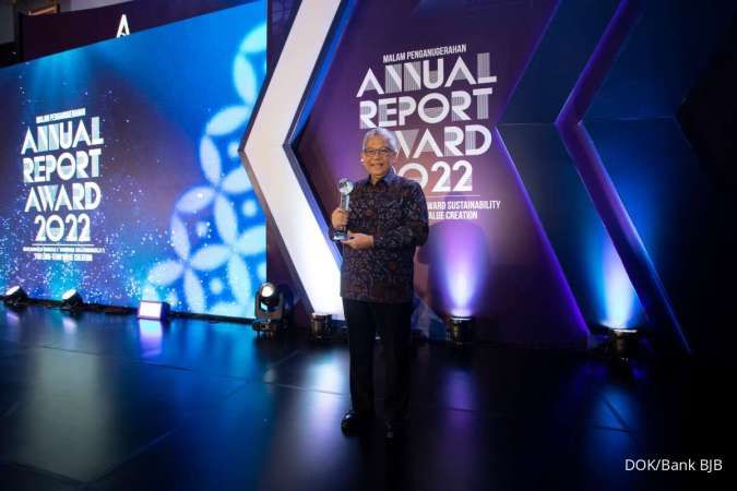 Naik Kelas, Bank BJB Juara ARA 2022 Kategori Korporasi Go Publik Keuangan