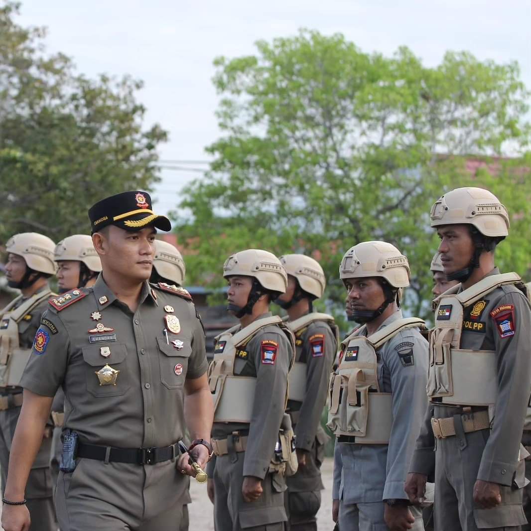 satpol-pp-padang-lakukan-apel-gelar-pasukan-siapkan-pengamanan-nataru
