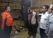 Longsor Timpa Rumah di Kelurahan Pampangan