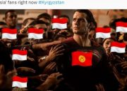 10 Meme Indonesia Melewati 16 Besar Piala Asia, Warganet Berterima Kasih ke Kirgistan