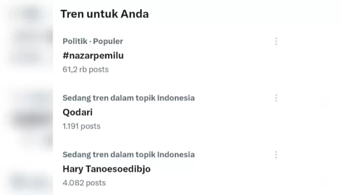 Nazar Pemilu Trending, Netizen Anies-Cak Imin Berlomba-lomba Berikan Hadiah