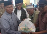 854 Warga Kuranji Terima Bantuan Sembako dari Ramadan Berbagi BAZNAS Padang