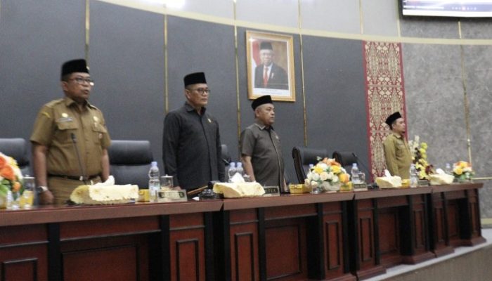 DPRD Kota Padang Rapat Paripurna, Bahas Ranperda RPJPD 2025-2045