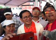 Pramono Anung Kunjungi Huntara Kampung Bayam, Buat Kontrak Politik ?