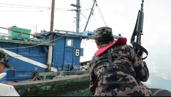 KKP Ringkus 5 Kapal Ikan Asing Pencuri Ikan