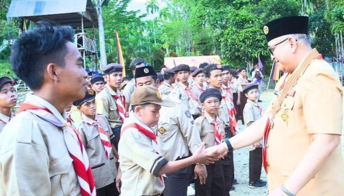 Ratusan Pramuka Disabilitas Ikuti PPBK Kwarcab Padang