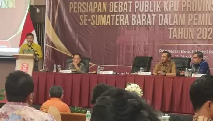 KPU Sumbar Persiapkan Debat Publik Paslon Pilkada