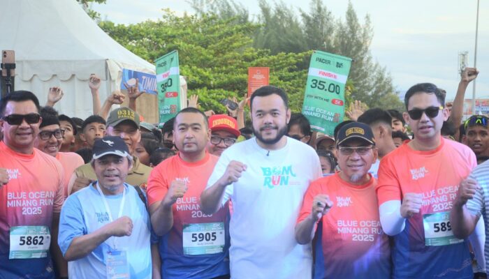 Sukses Besar, BOM Run 2025 Gerakkan Ekonomi Padang