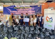 Sinergi Sosial: KAI Divre II Sumbar Bantu Sembako untuk Warga Paga Nagari Nan Balimo