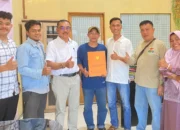 Tandatangani Akta Notaris, KMP Nagari Lingkuang Aua Timur Terbentuk