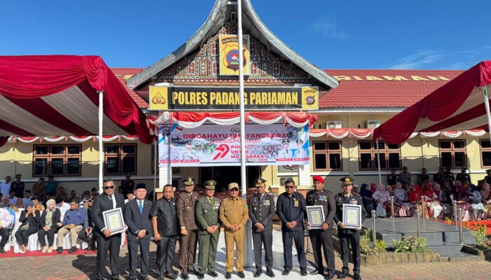 Polres Pariaman Ungkap Kasus, Raih Penghargaan Kinerja