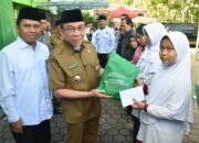 Wawako Padang Apresiasi Lebaran Yatim dan Difabel 2025