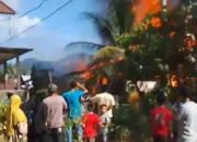 Api Lahap Tiga Rumah di Pasaman Barat!