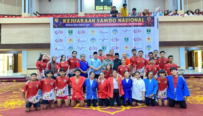 Kejurnas Sambo Digelar di UNP, Lahirkan Atlet Mendunia
