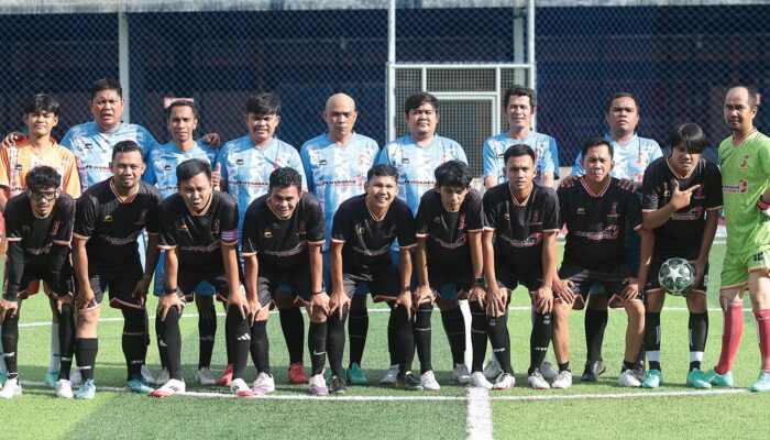 Laga Panas Duo Tim Jurnalis Soccer Berakhir Imbang 3-3