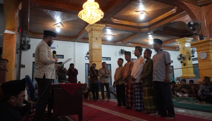 Walikota Padang Hadiri dan Lantik Pengurus Masjid Darul Jadid