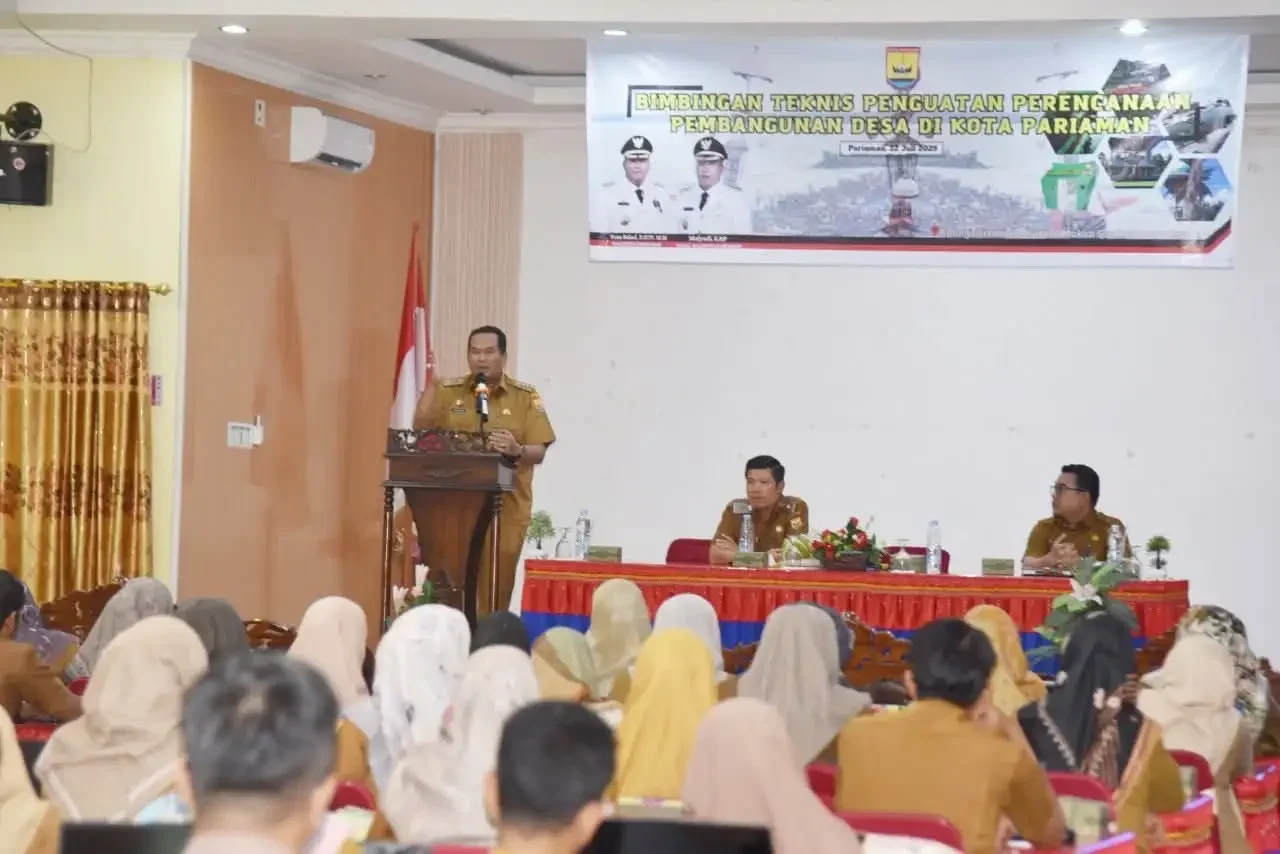 dpmdes-kota-pariaman-gelar-bimtek-penguatan-perencanaan-pembangunan-desa