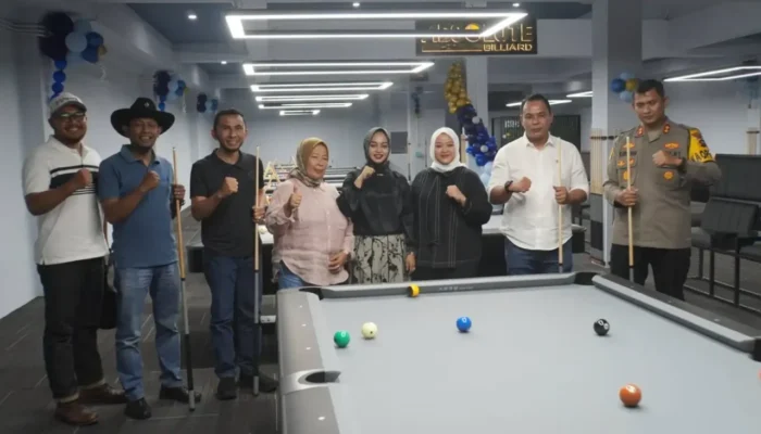 Absolute Billiard Buka di Padang Panjang, Wawako Harap Lahirkan Atlet Berprestasi