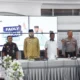 Wali Kota Padang Fadly Amran bersama unsur Forum Koordinasi Pimpinan Daerah (Forkopimda) Kota Padang menghadiri secara virtual peluncuran Kelembagaan Koperasi Desa/Kelurahan Merah Putih oleh Presiden Republik Indonesia Prabowo Subianto, Senin (21/7/2025).