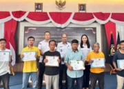 Enam Napi Lapas Padang Hirup Udara Bebas Berkat Amnesti Presiden Prabowo