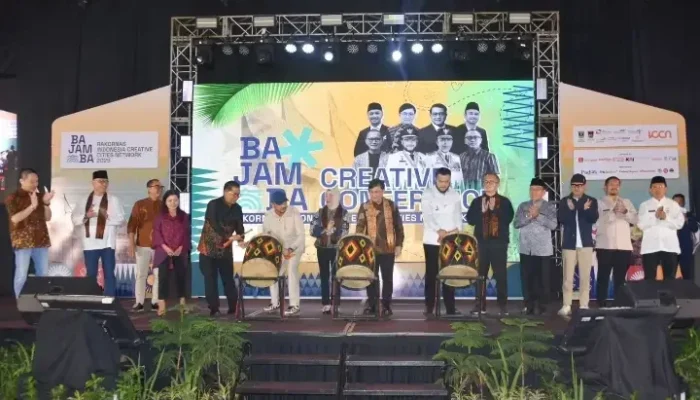 Gendang Tabuh Resmikan Rakornas ICCN, Padang Bidik Kota Gastronomi Dunia