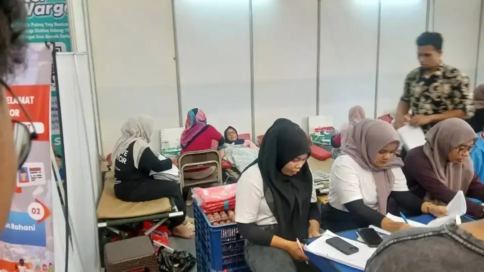 sepanjang-perayaan-hjk-padang,-609-kantong-darah-terkumpul 