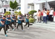 Peringati HUT RI, ASN Pariaman Semarakkan Lomba Gerak Jalan Antar OPD