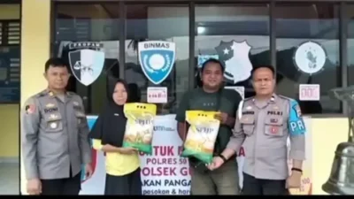 gelar-gerakan-pangan-murah,-polsek-guguak,-sediakan-1-ton-beras-untuk-warga