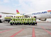 Pelita Air Terbang Perdana Gunakan SAF Pertamina Berbahan Minyak Jelantah