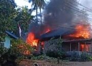 Korsleting Picu Kebakaran Rumah di Pasaman Barat, Kerugian Ratusan Juta