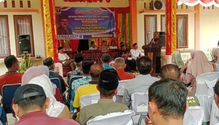 Muzli M. Nur Dorong Petani Pasaman Maksimalkan Lahan, Tingkatkan Ekonomi Keluarga