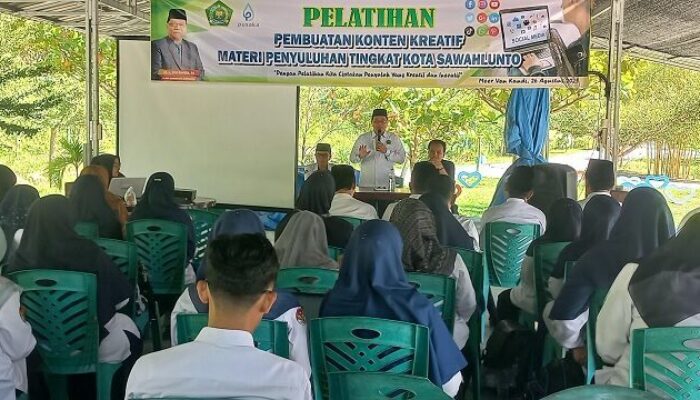 Kemenag Sawahlunto Bekali Penyuluh Agama dengan Pelatihan Konten Kreatif
