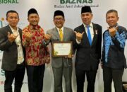 Bupati Padang Pariaman Sabet Baznas Award 2025 Atas Dukungan Zakat