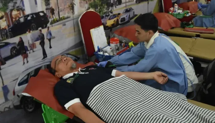 Wawako Padang Apresiasi FMIPA Unand, Donor Darah Jadi Agenda Lustrum