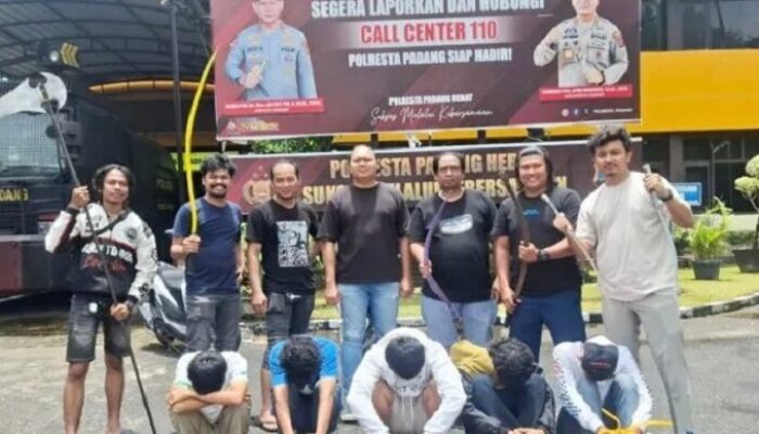 Polisi Amankan Tersangka Tawuran Remaja Padang, Satu Tewas