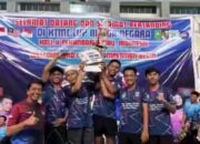 Dharmasraya Sabet Juara Tenis Meja Tiga Negara di Pekanbaru