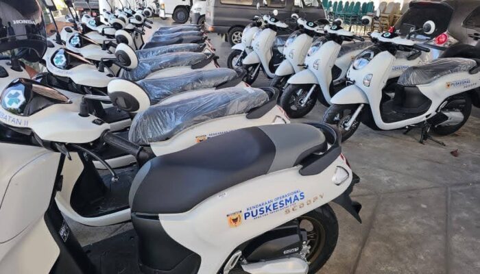 Puskesmas Tanah Datar Gesit Layani Warga dengan Motor Baru