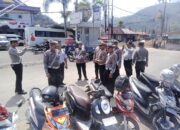 Satlantas Polres Pessel Tertibkan Strobo dan Parkir Liar Painan