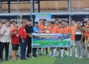 Bank Nagari Raih Juara Trofeo Soccer Jurnalis Padang