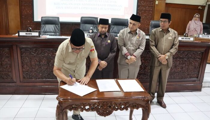 APBDP Bukittinggi Disetujui: Anggaran Naik Rp46 Miliar