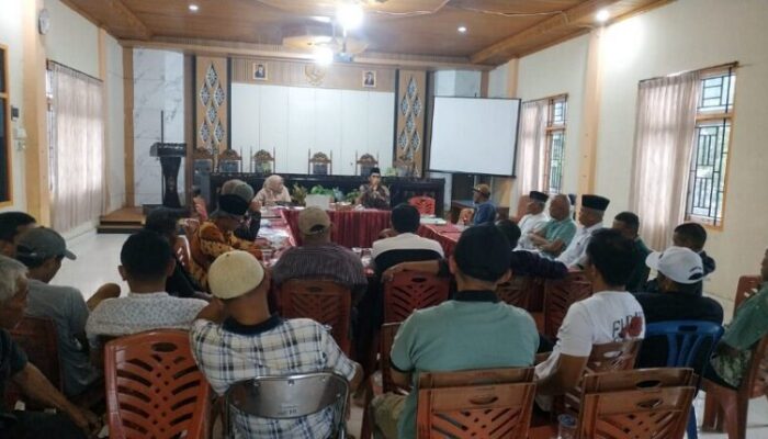 Wali Nagari Panampuang Matangkan Program Kelompok Tani