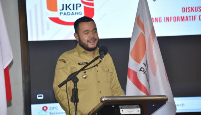 Fadly Amran Tegaskan Komitmen Jadikan Padang Kota Informatif