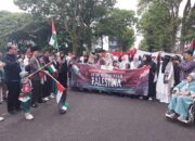 Ribuan Warga Bukittinggi Tumpah Ruah Dukung Kemerdekaan Palestina