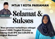 Pariaman Ukir Prestasi! Siswi MTsN Melaju ke Nasional