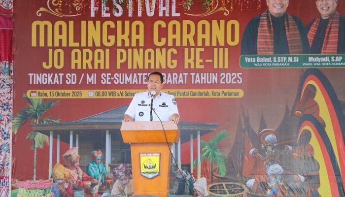 MKKS Pariaman Gelar Festival Lestarikan Budaya Malingka Carano